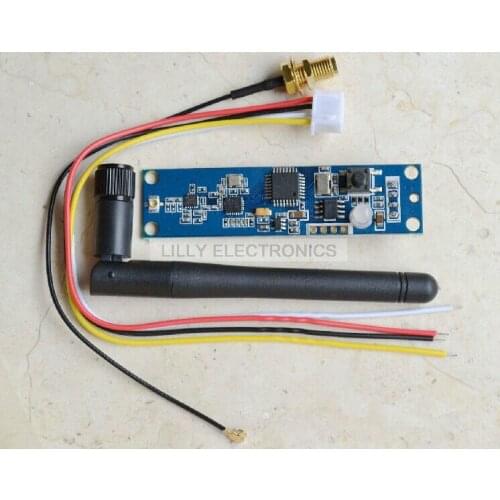 Wireless DMX512 2.4G Led Stage Light PCB Modules Board LED lamp Lighting Controller Transmitter Receiver with Antenna
