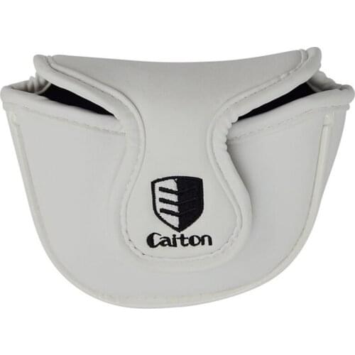 Caiton Golf Putter Cover, Golf Club Head Covers for Putter PU Leather Blade Putter Headcover