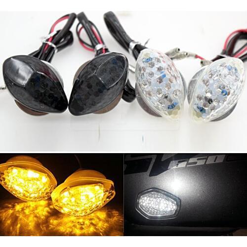 For CBR600RR CBR1000RR CBR600 F4 F4i CBR 900 919 929 954 CB919F LED Flush Mount Turn Signals Indicators flashing lights blinkers
