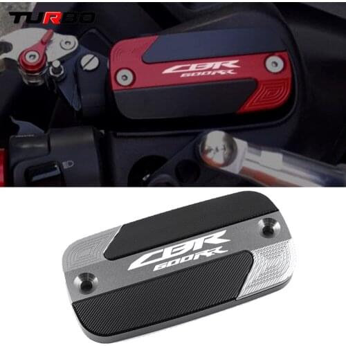 Motorcycle High quality CNC Front Brake Master Cylinder Fluid Reservoir Cover Oil Cap For Honda CBR600RR CBR 600RR 2003-2006