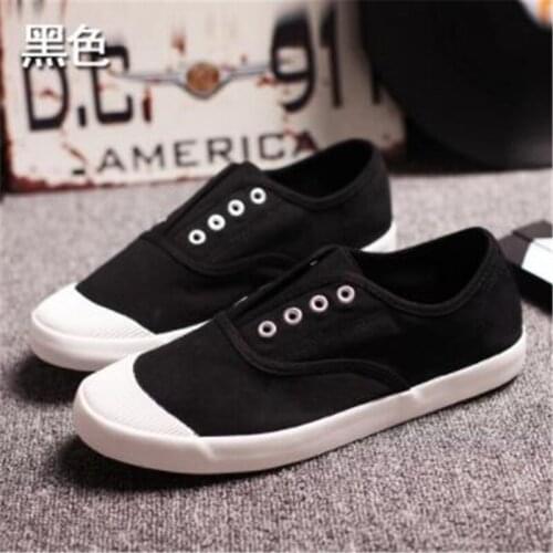 New Mens Sneakers Fashion Cloth Shallow Mouth Set Feet Flat Anti-skid Lightweight Comfortable Casual Shoes Designer