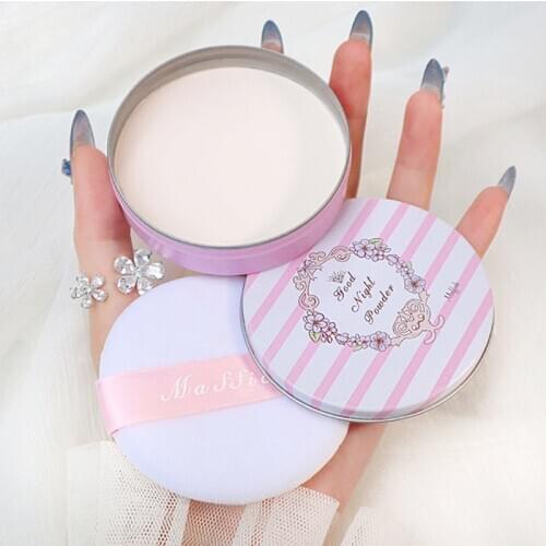 New 2020 Compact Powder Oil Control Matte Makeup Setting Pressed Powder Pores Invisible Mate Make Up Natural Finish Cosmetics