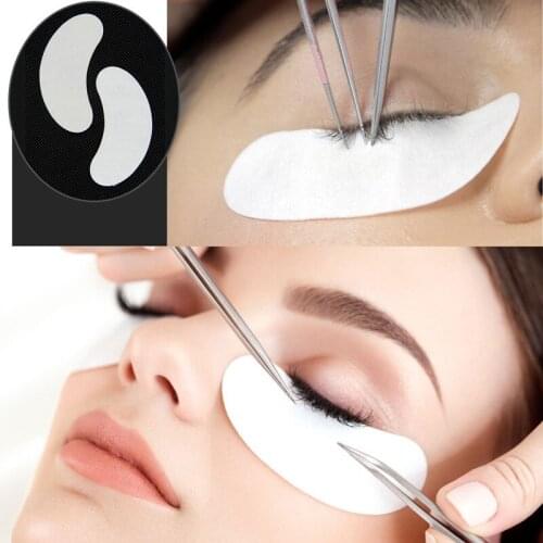 Eye Pads 10/ 20/ 50 Pairs Patches for Eyelash Extension Under Eye Gel Pads Lint Free Patches Grafted Eye Lashes Tips Supplies