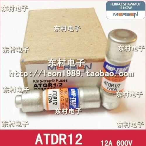 [SA]France MERSEN fuse Roland FERRAZ AMP-TRAP fuse CDR12 12A 600V--5PCS/LOT