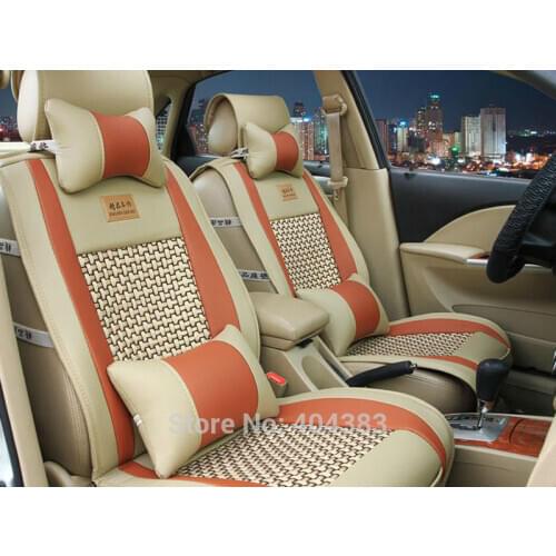 Styling Luxury Leather Car Seat Covers Cushion Front & Rear Complete Set for Chevrolet Corvette Cruze Lacetti Lova Malibu