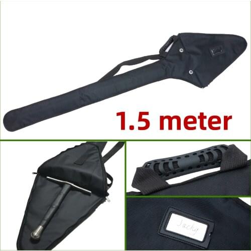 Sword bag 1.1M 1.25M 1.3M double amboo sword bags Oxford Fabric Leather Kendo Aikido Iaido laiers single lay Tai chi sword bag B