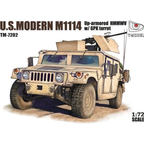 T-MODEL TM7202 U.S. M1114 UP-ARMORED HMMWV