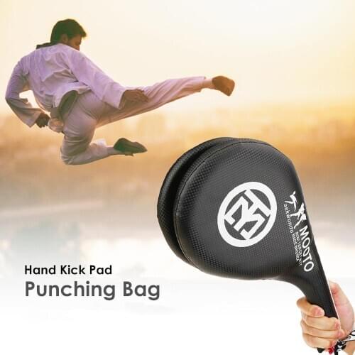 Taekwondo Foot Target Makivara Kids Adult Boxing Sanda Training Hand Kick Target Muay Thai Foot Kick Boxing Speed Punching Bag