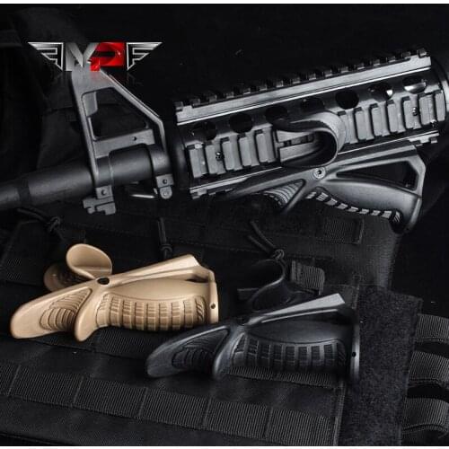 WADSN Tactical A1 m4 Triangle Front Grip Toy PTK & VTS Front Hand Stop Kit 20mm Rail Nylon Huntiny Gun Airsoft Weapon Accessory
