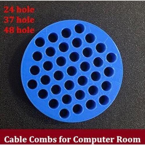 High Quality circular Module network cable management comb room finishing beam combing machine Cat 5 Cat 6 wire cable organizer