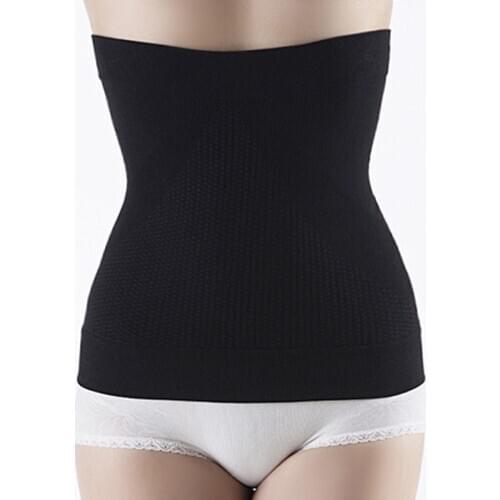 Women High Waist Postpartum Abdomen Belt Tummy Control Waist Body Shaper Seamless Belly Waist Slimming Shapewear Belt