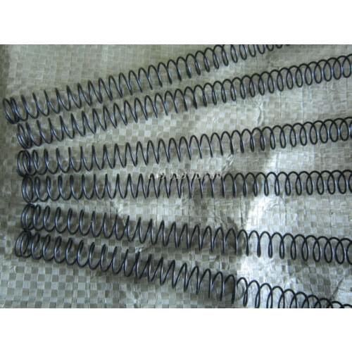 1mm(WD)x12mm(OD)x300mm(L) 1mm Wire Diameter Thickness 300mm Length Steel Pressure Compression Spring 5Pcs