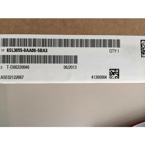 1PC 6SL3055-0AA00-5BA3 SIEMENS 6SL3 055-0AA00-5BA3 free shipping