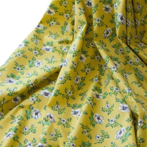 145x50cm Poplin Cotton 60S Printing Sewing Fabric, Making Childrens Clothing Womens Summer Dress Cloth