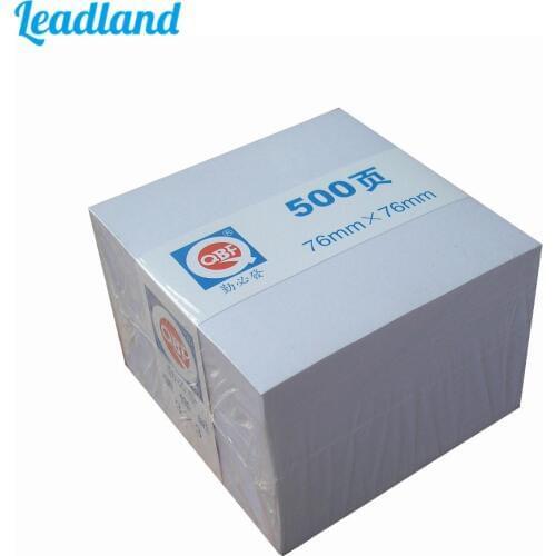 500 Page Loose Leaf Note Paper 76*76 MM Note Memo Pads Office Supplies 1124 Convenient to Take Note