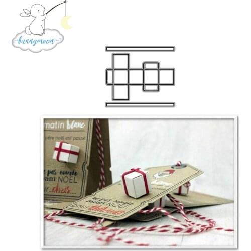 CH Small Box Metal Cutting Dies Stencils for DIY Scrapbooking/photo Album stamps Decorative Embossing DIY Paper Card