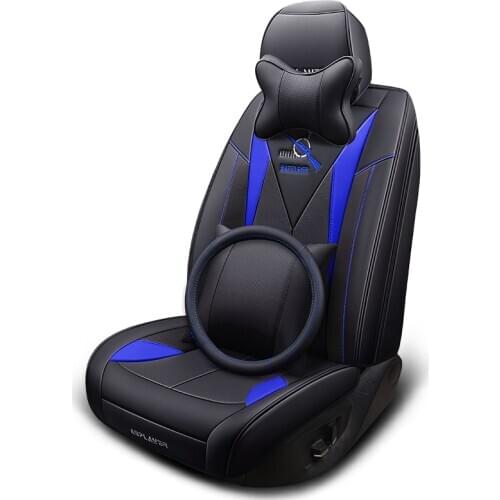 Car Seat Cover(Front+Rear),New Universal Cushion,Senior Leather Seat Protector,New Sport Car Styling,Car-Styling For Sedan SUV
