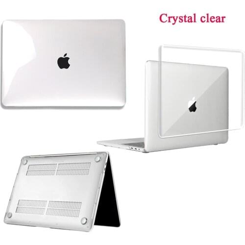 Laptop Case For Apple MacBook Air 11/13" /Pro 13/15" /Macbook White A1342/Macbook 12" (A1534) Protective Hard Shell