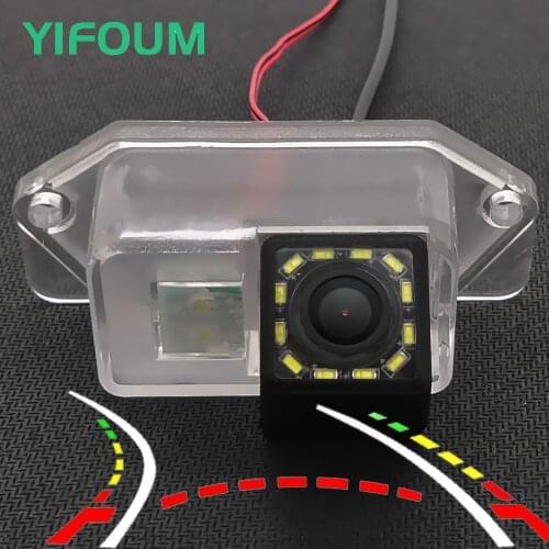 YIFOUM Dynamic Trajectory Tracks Car Rear View Camera For Mitsubishi Eclipse Lancer 8 9 10 EX EVO Mirage Pajero GTO Outlander