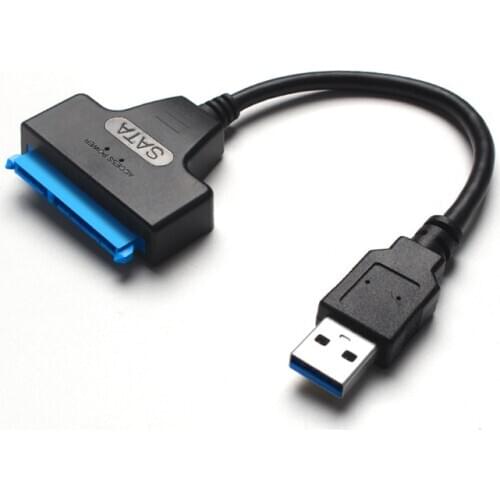 KingSpec USB 3.0 SATA3 Cable Sata to USB 3.0 Adapter Up to 6 Gbps Support 2.5 Inches External HDD SSD Hard Drive 22 Pin Sata III