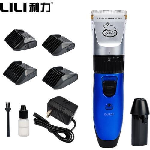 New Professional Cat Dog Hair Trimmer Rechargeable 35W Electric Grooming Pet Clippers Animals Shaver Haircut Machine AC110-240V
