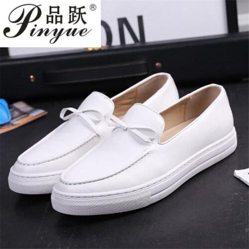 Mens Shoes Spring 2021 New Loafers Retro Ugly Big-toed Shoes Low-top One Pedal All-match Casual Men Shoes