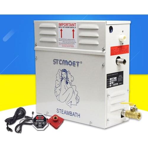 4.5KW 220V/380v Steam Generator sauna steam Bath Machine for home sauna room SPA Fumigation Machine with Digital Controller