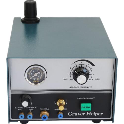 Berkem Double-ended Engraving Machine Pneumatic Engraving Machine Double Ended Impact Graver Jewelry Engraver