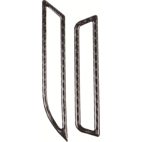 Fit For Volkswagen Golf 7 carbon fiber air outlet decoration anti-scratch sticker two-piece car accessories