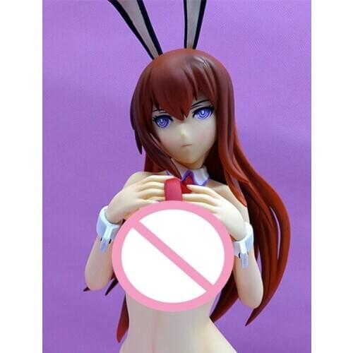 Steins;Gate Makise Kurisu bunny 1/6 anime girl figure naked anime figures