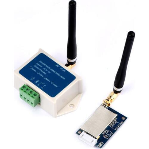 Dry contact I/O signal|Relay module SK200 100MW |MAX 6KM lora Wireless Switch Control RF Module One Way turn on/off the alarm