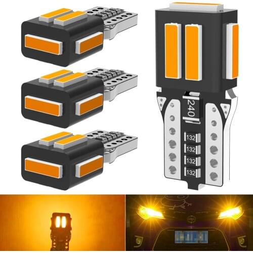 T10 W5W 194 168 led Canbus Bulbs Led Car Parking Lights for Giulietta Peugeot 307 Seat Leon 2 MK3 FR+ Alfa Romeo 159 147 156