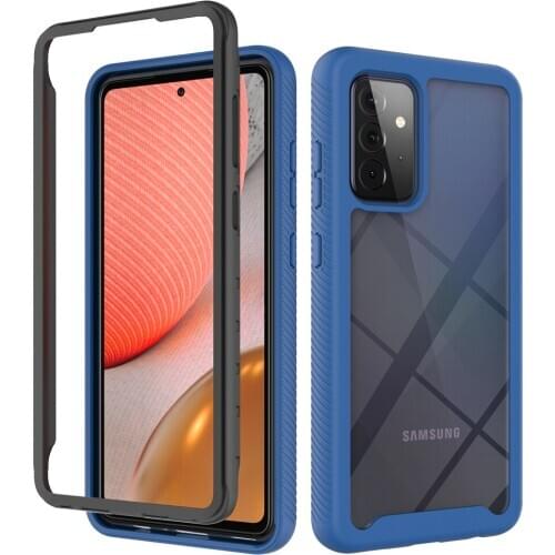 Full Protection Solid Hard Acrylic Case for Samsung Galaxy Note 20 Ultra S20 FE S21 Plus A12 A42 A52 A72 5G A51 A71 Cover