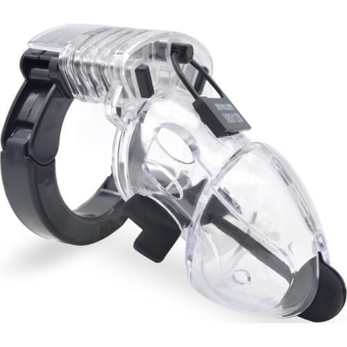 Prison Bird Pubic Enemy No 2 Electric Chastity Device Cock Cages A324