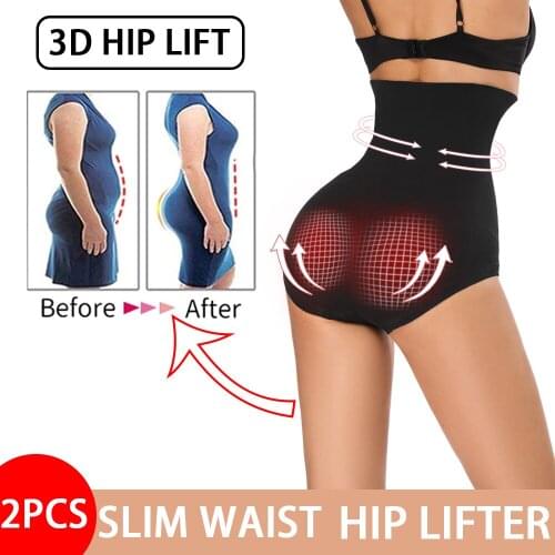 SURE YOU LIKE Women High Waist Trainer Shapewear Butt Lifter Body Shaper Pants Tummy Control Slimming Shaper Underwear