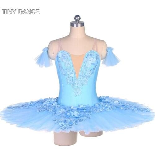YAGP Ballet Competition or Performance Costume Adult Spandex Bodice with 7 Layers of Professional Ballet Dance Tutu Dress BLL450