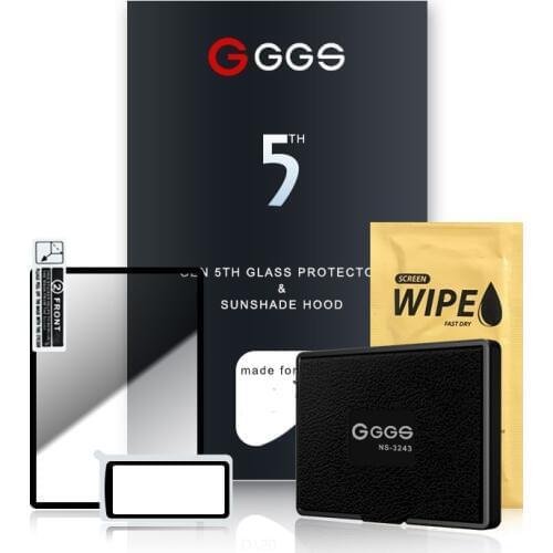 GGS Fifth Generation for Fuji X100T X100F XM1 XA1 XA2 screen camera film protection screen Metal frame embedded optical glass
