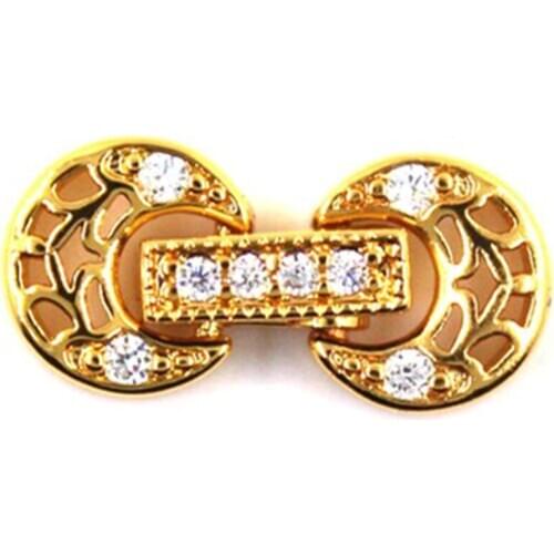 DIY For Woman Pearls Necklace Bracelet Jewelry Making Connection Handmade 925 Silver Plating Clasp Accessories