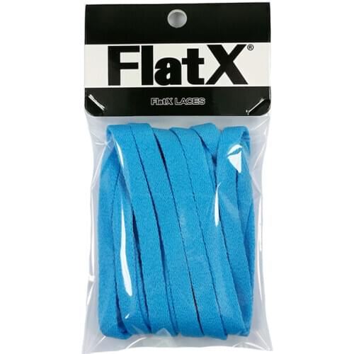 FlatX 8mm North Carolina Blue Shoelaces High Quality Professional Sneaker Anti-Release Shoelace Lacet Branded Lace Wholesale