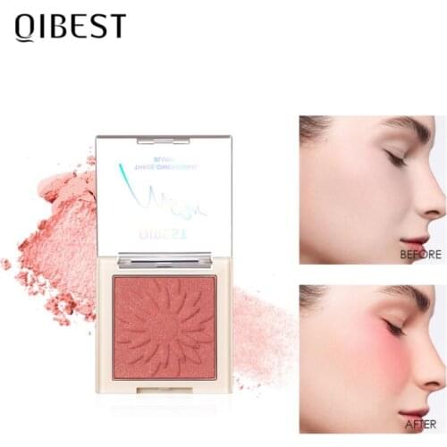 8 Colors Blush Makeup Palette Mineral Powder Red Rouge Lasting Natural Cream Cheek Tint Orange Peach Pink Blush Cosmetic TSLM1