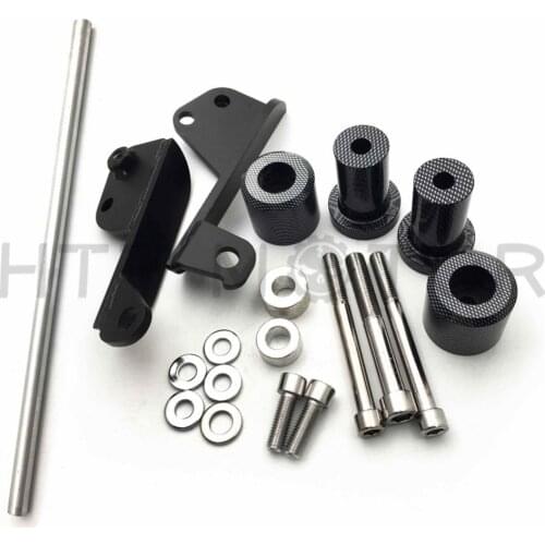 Aftermarket Free shipping motorcycle parts No Cut Frame Slider For Honda 2003 2004 2005 2006 CBR 600RR CBR600RR RR Carbon fibe