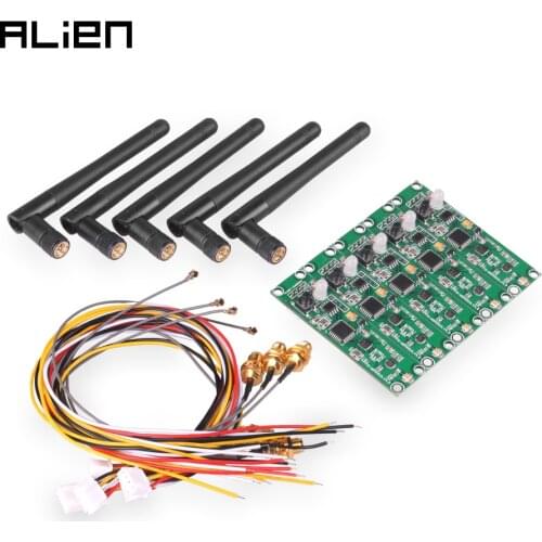 ALIEN 5 PCS 2.4G DMX 512 Wireless Controller PCB Module 2 in 1 Transmitter Receiver For DMX Stage Light Built-in Wireless DIY
