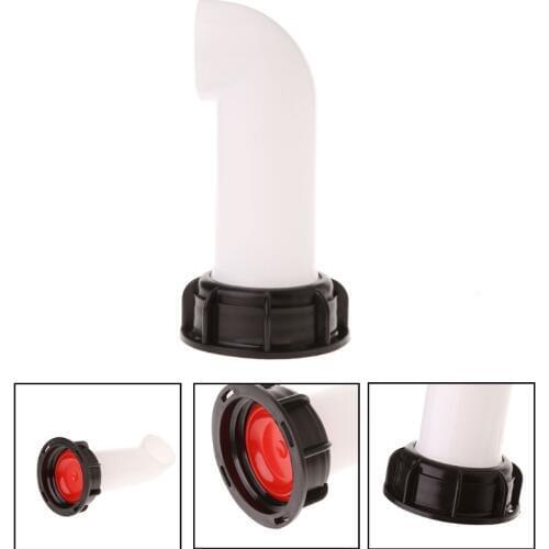 IBC Tote Tank Drain Cover Extension Spout Hose Nozzle Tap Cap Valve Female Thread