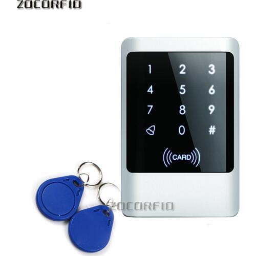 IP68 Waterproof Outdoors Use Metal Stainless steel Reader WG input and output security RF Access Control Keypad