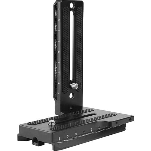 L Bracket Vertical Plate Support Holder for Zhiyun Weebill Lab/Weebill S/Crane 2/Crane 3/3S Video Cameras Left Right Switchable