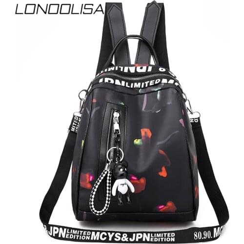 Women Backpack Multifunctional High Quality Leather Large Capacity Bagpack 2020 New Fashion Leisure Travel Back Pack Sac A Dos