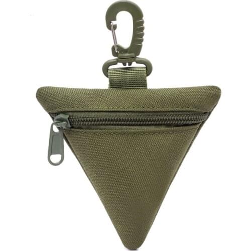 Outdoor Triangular Sundry Bag Edc Molle Pouch Wallet WaterProof Portable Travel Zipper Waist Bag For Hiking