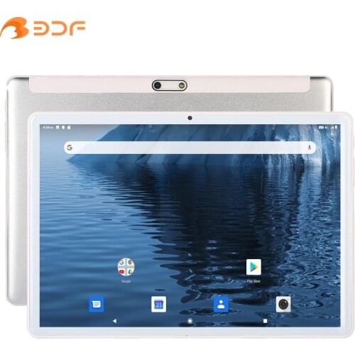 New Tablet Pc 10.1 inch Android 9.0 Tablets Octa Core Google Play 3g 4g LTE Phone Call GPS WiFi Bluetooth Tempered Glass 10 inch
