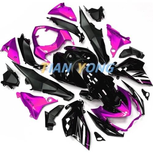 Full Fairing Kits Motorcycle for Kawasaki Z800 2013-2014-2015-2016 Injection Molding Bodywork Decal Rose Purple 13-14-15-16