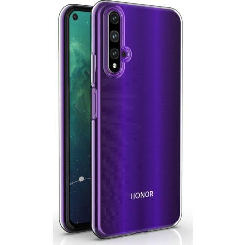For Huawei nova 5T YAL-L21 Transparent Silicon Case for Honor 20 Pro Honor 20 Lite 6.21" Soft Phone Back Cover Case Capa Etui